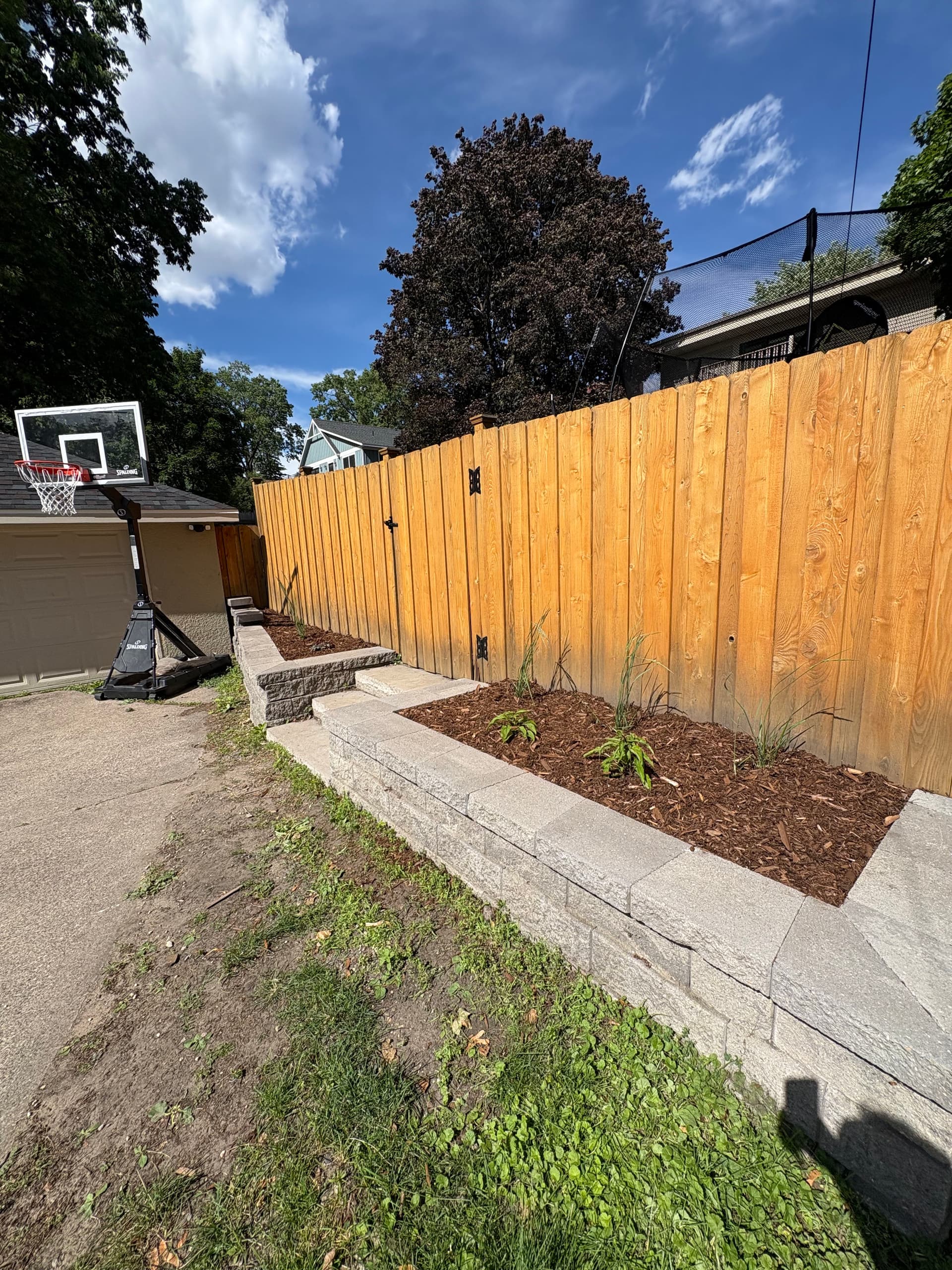 Gallery photos for Cedar Mulch, River Rock, and Fresh Plantings in Minneapolis: Image #5