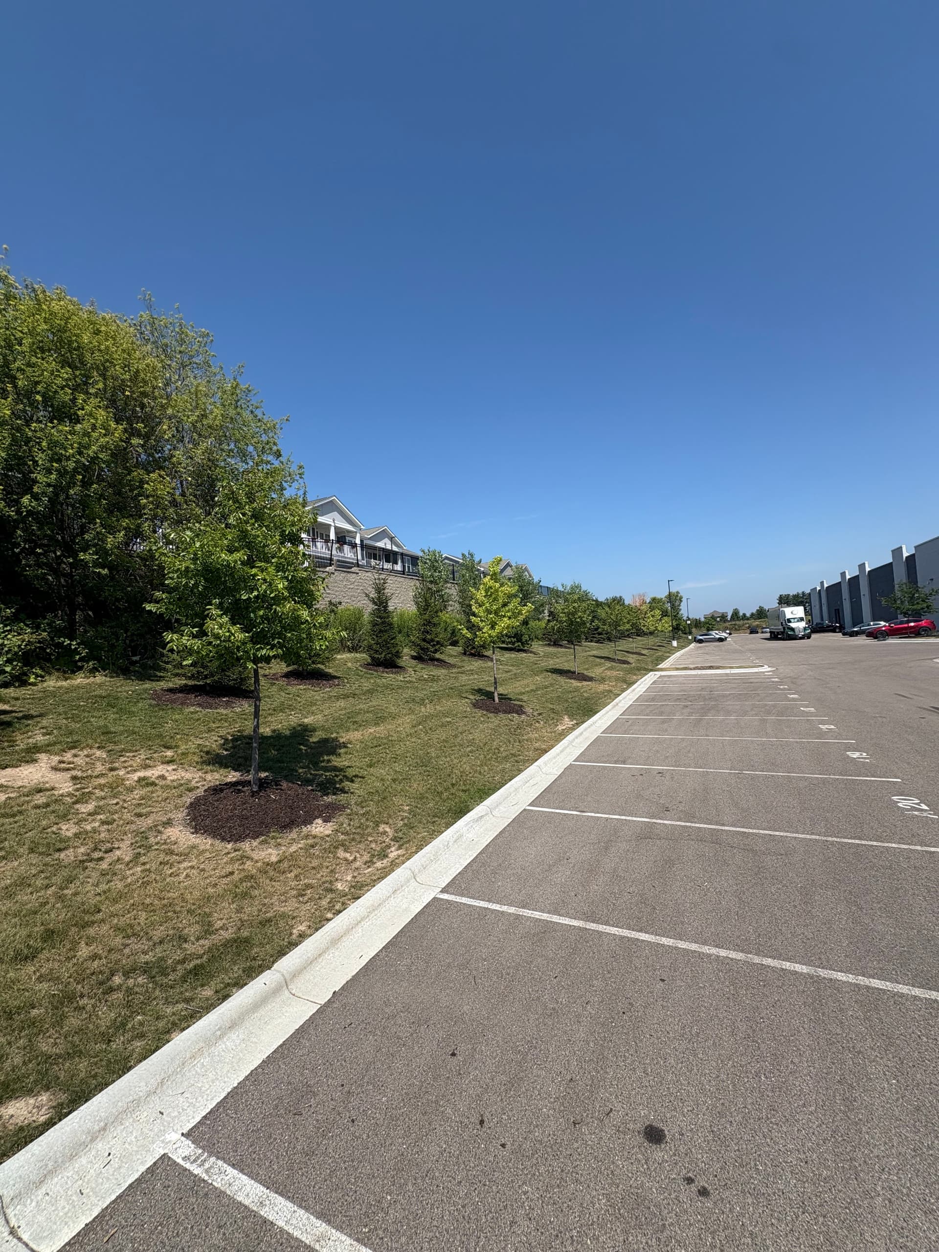 Gallery photos for Commercial Landscaping Installation at Tesla in Lake Elmo: Image #1
