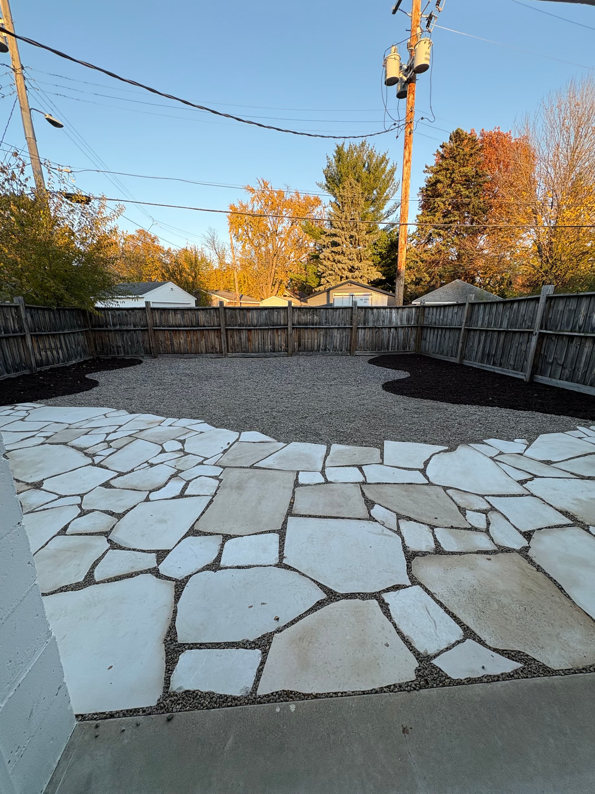 Gallery photos for Flagstone Patio and Landscape Design for Blondeluxe Salon: Image #1