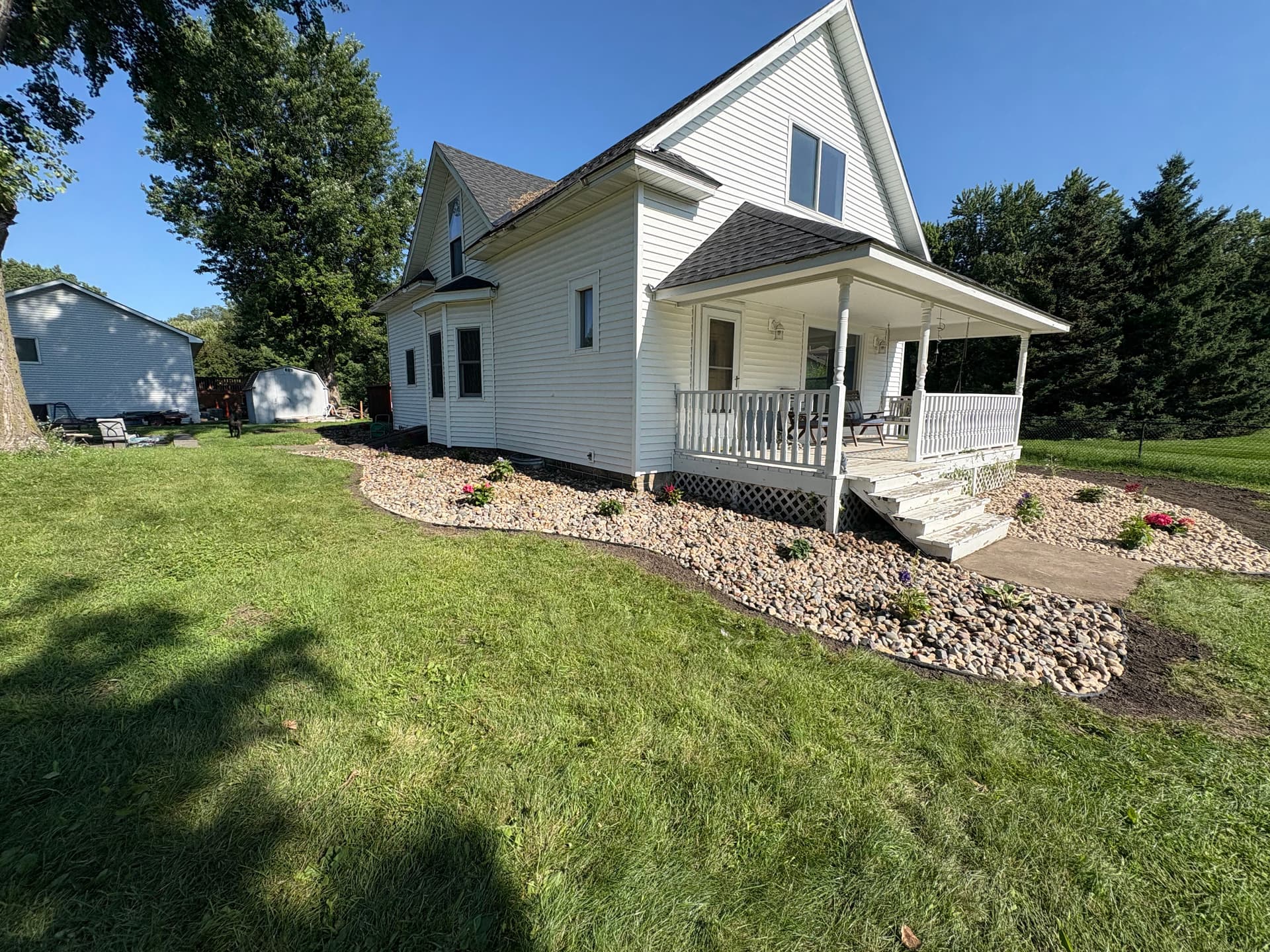 Gallery photos for River Rock and Plant Installation That Actually Boosts Curb Appeal: Image #3