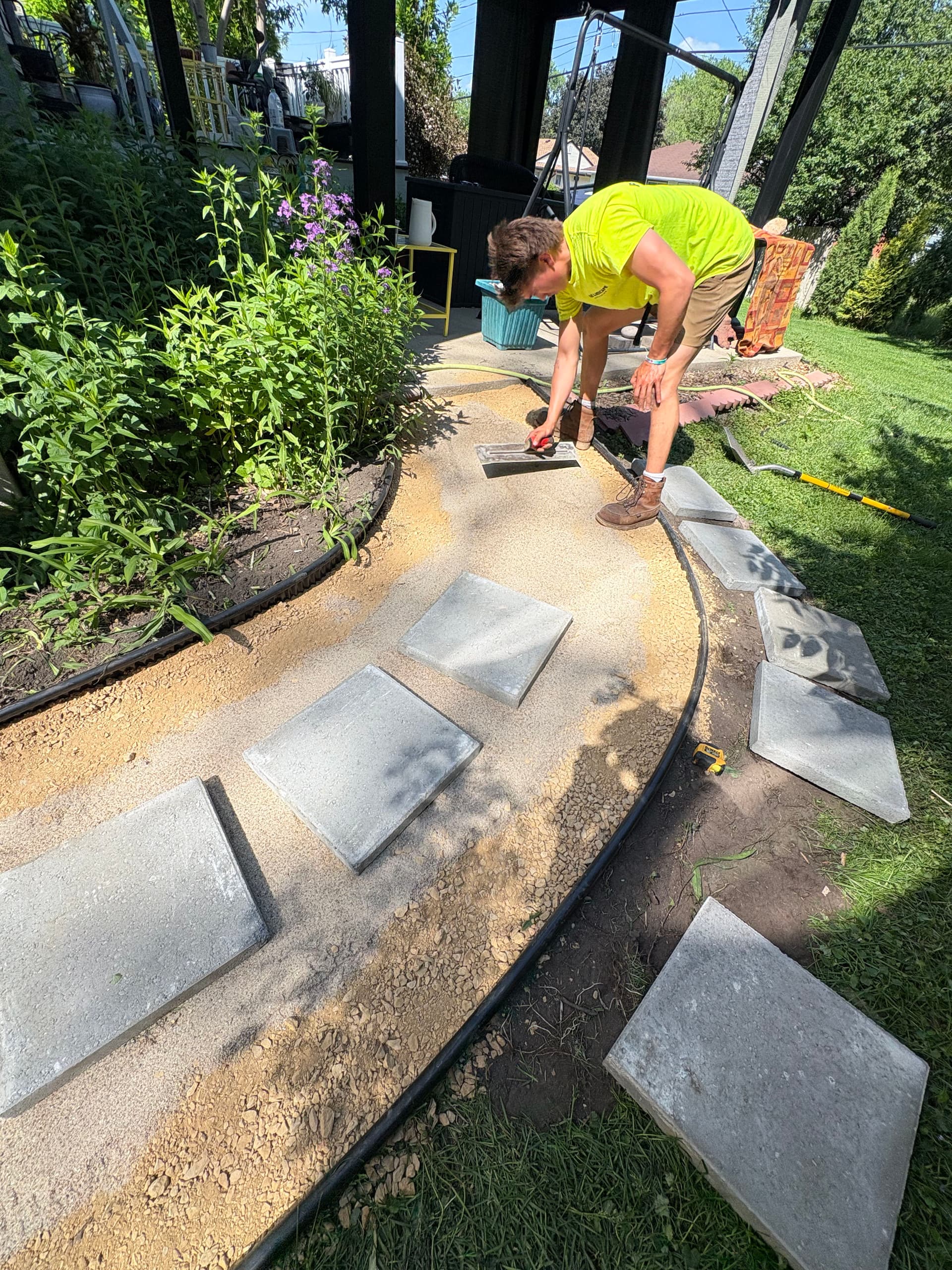 Gallery photos for 80-Foot Stepping Stone Path Installed in Minneapolis: Image #3