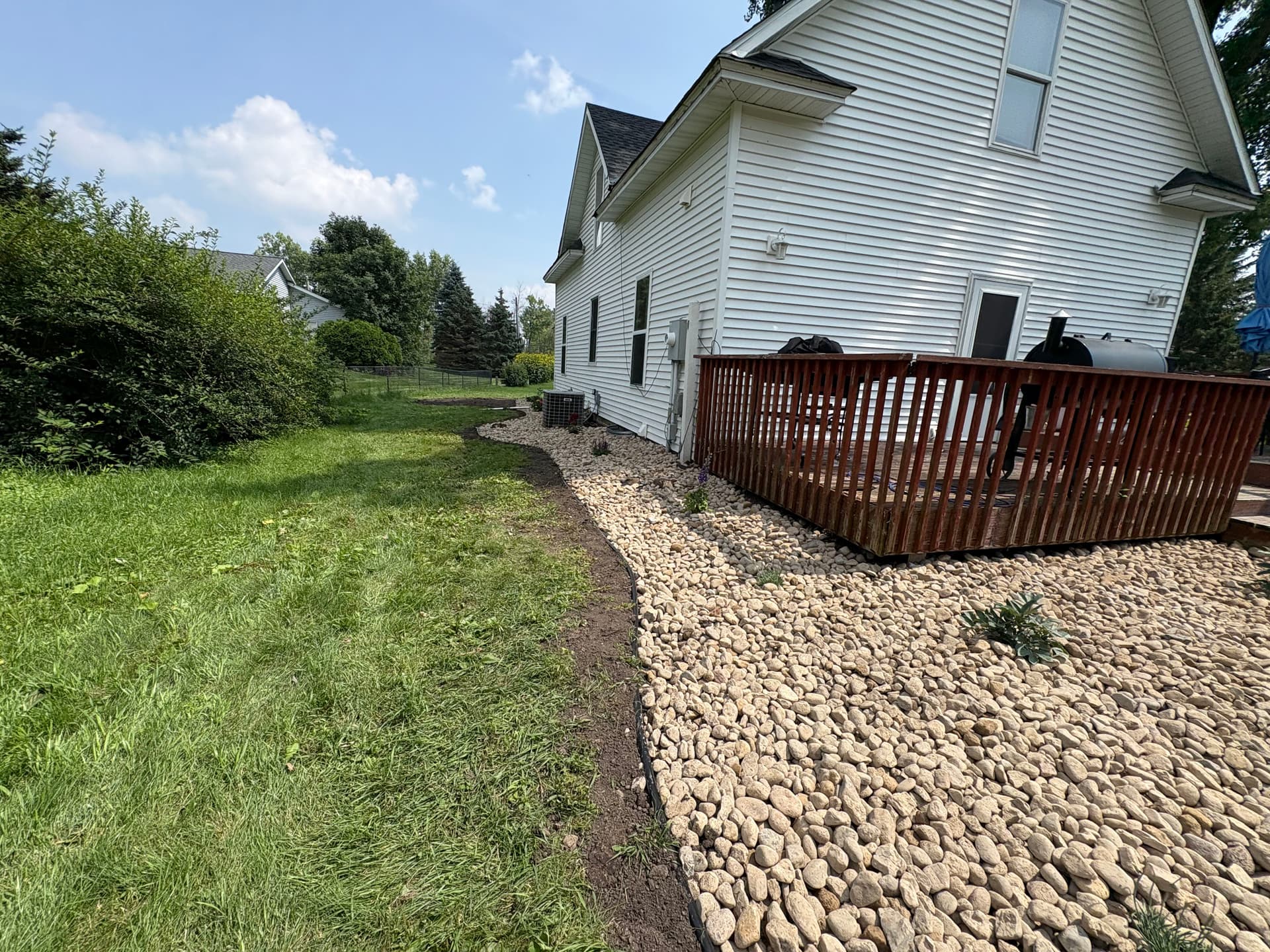 Gallery photos for River Rock and Plant Installation That Actually Boosts Curb Appeal: Image #4