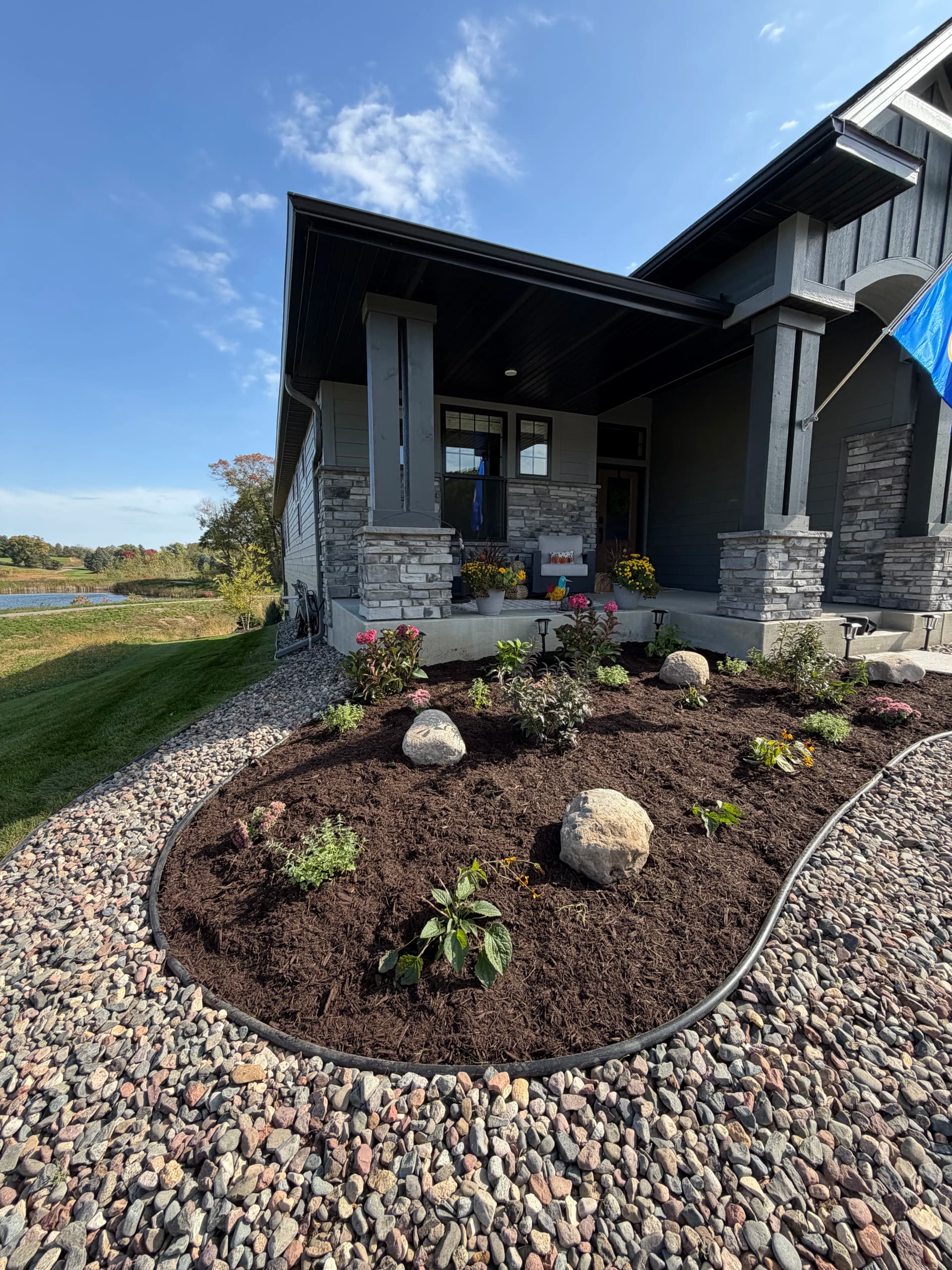Gallery photos for Rock, Mulch, and New Plantings That Actually Cut Down on Yard Work: Image #2